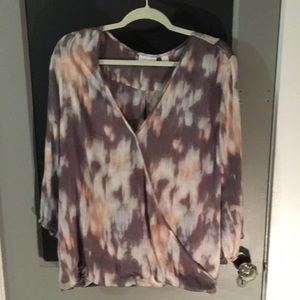 CLEAN OUT - GONE 9/11 NY & Co 3/4 sleeve blouse